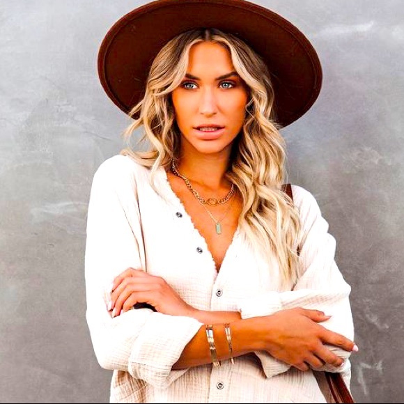 Western Felted Gambler Hat - Picture 6 of 7